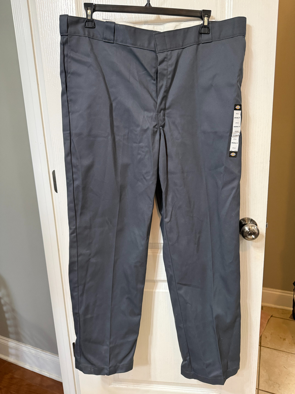 Dickies Men's Gray 874 Original Fit Pants 40x32